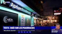 Covid-19 à l’école: les parents et les enfants affluent dans les pharmacies pour se faire tester
