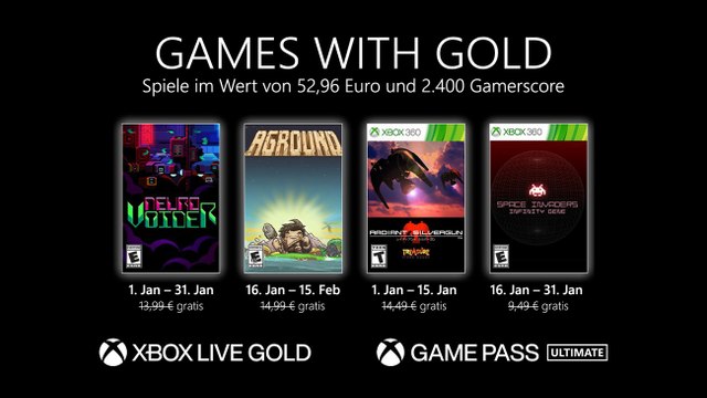 Xbox Games with Gold | January 2022 - video Dailymotion