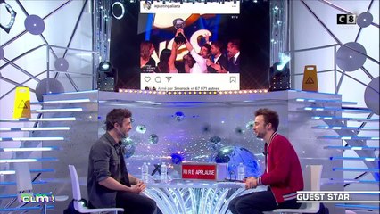 Agustin Galiana encourage Iris Mittenaere pour la finale de Danse avec les Stars