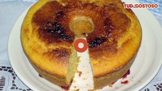 Bolo de fubá super fofinho