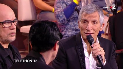 Téléthon 2018 : Nagui en larmes et Pascal Obispo très ému face au témoignage d'une mère de famille