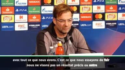 Groupe C - Klopp : "Nous sommes ici pour gagner un match de football"