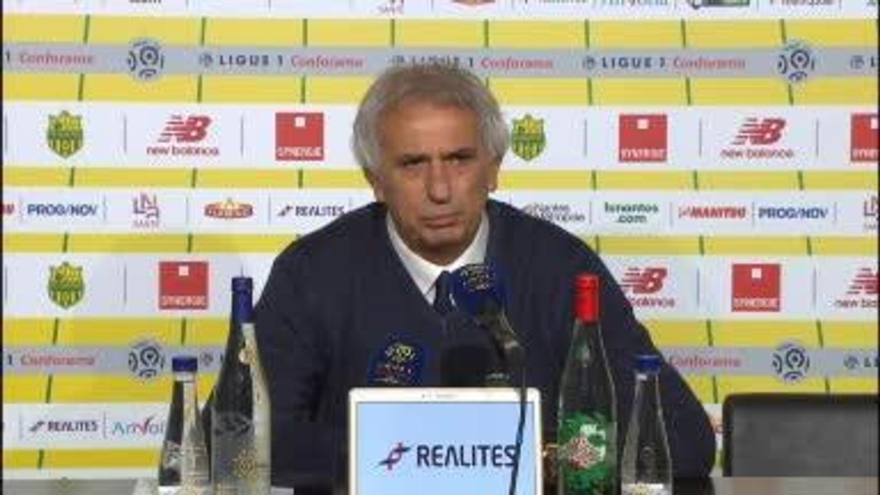 14e j. - Halilhodzic : "Je ne peux que les complimenter"