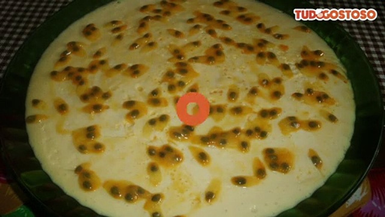 Mousse com suco de polpa