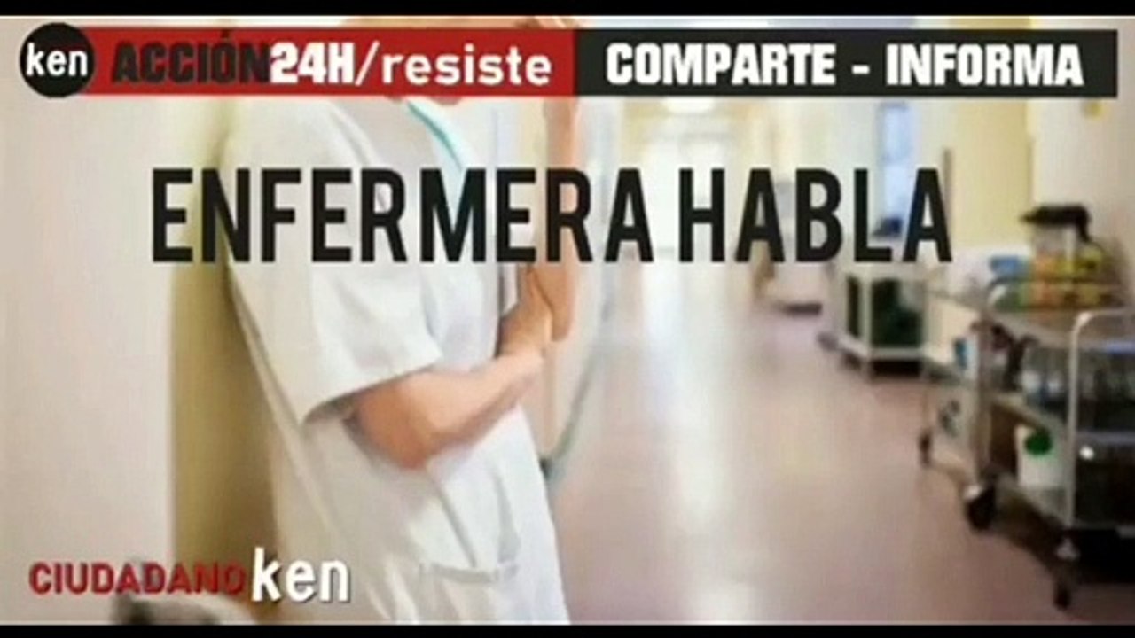 Enfermera habla de la realidad del veneno