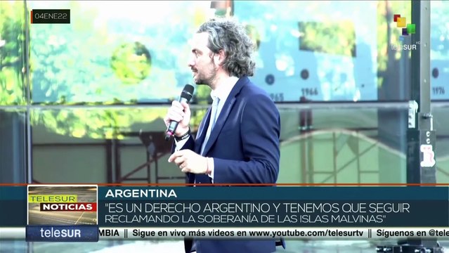 Canciller de Argentina anunció programa Malvinas nos une en defensa de la soberanía de las islas