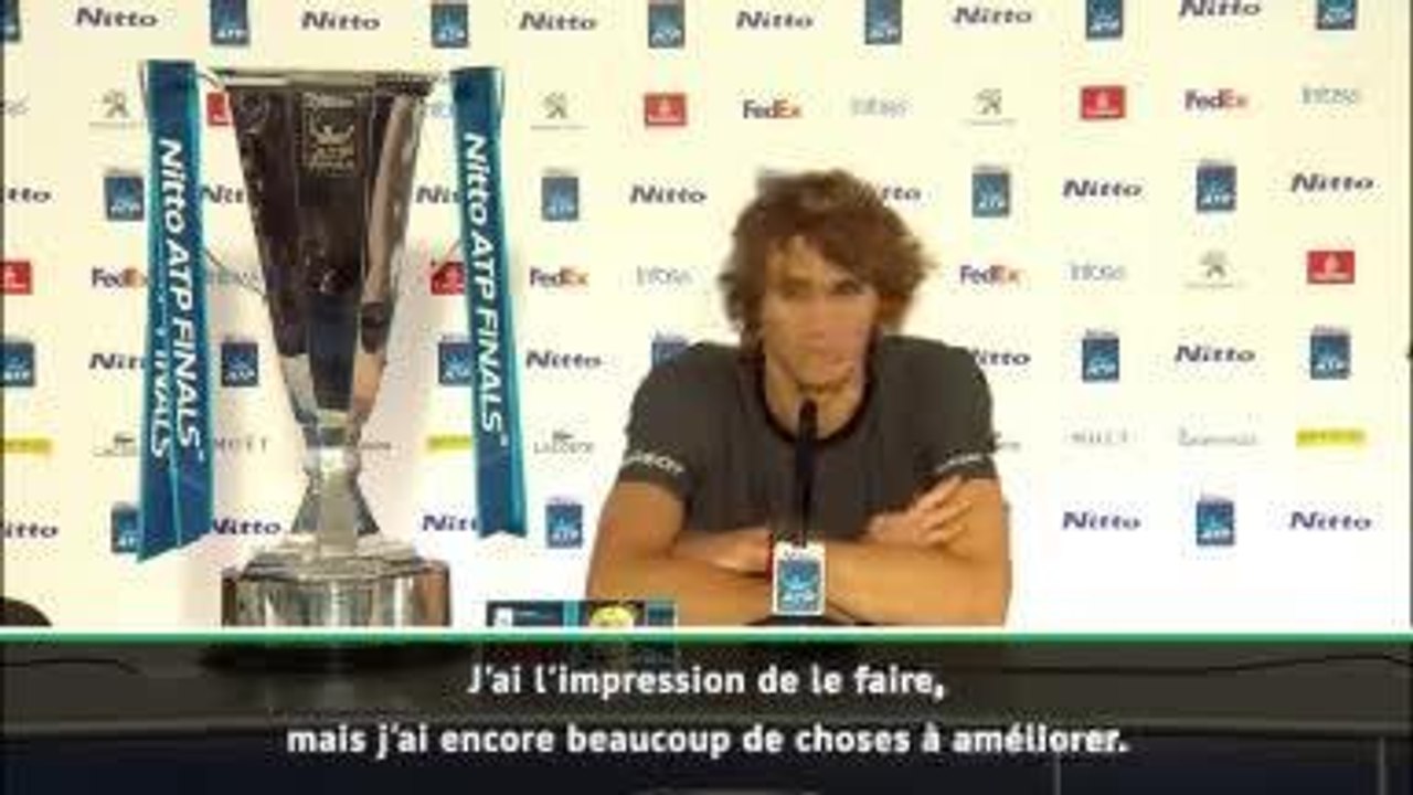 Masters - Zverev : ''Jouer un meilleur tennis l'année prochaine''
