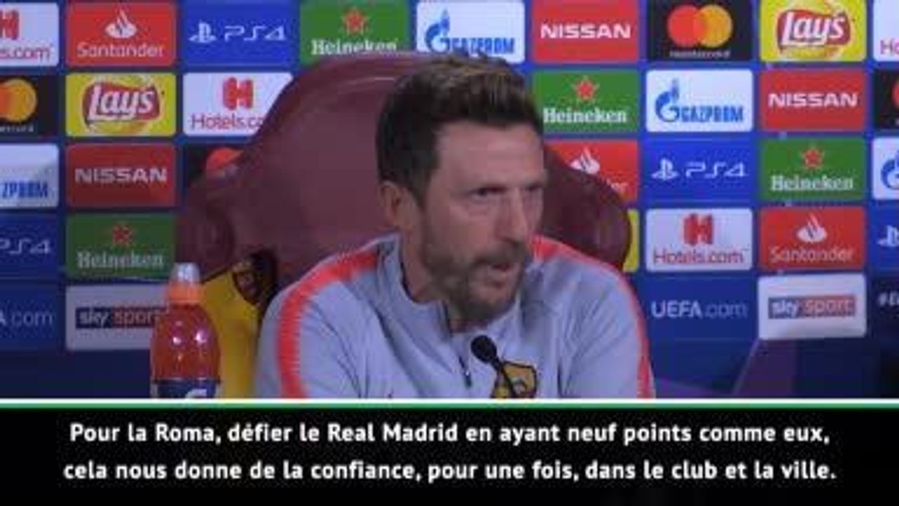 Groupe G - Di Francesco : "Ne pas oublier que le Real est le tenant du titre"