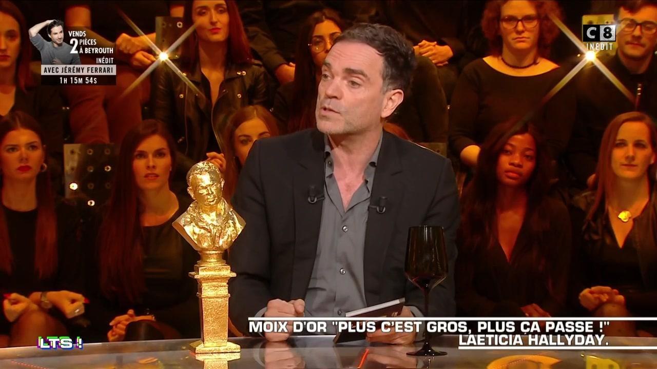 Yann Moix s'en prend à Laeticia Hallyday dans Les Terriens du Samedi