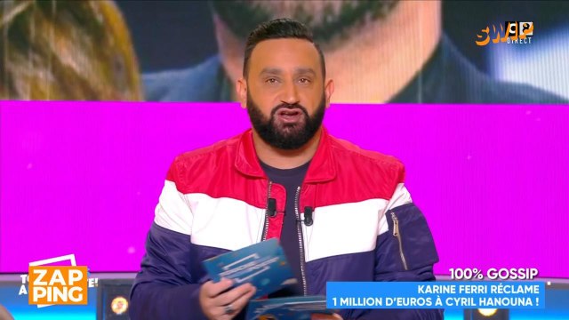 Cyril Hanouna réagit en exclusivité à la Une de Public affirmant que Karine Ferri lui réclame un million d'euros
