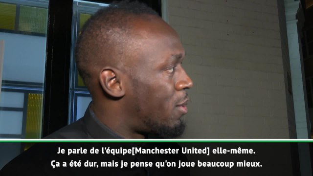 Man United - Bolt se réjouit de voir l'attaque de Man United s'améliorer
