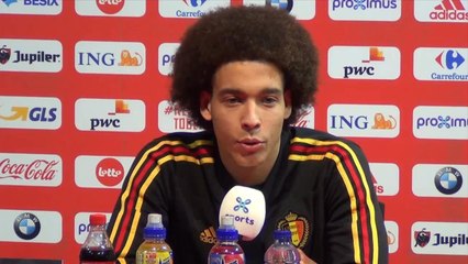 Belgique - Witsel : "J'ai un parcours atypique, sans regrets"