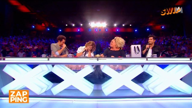 Fou rire sur le plateau de La France a un incroyable talent à propos du minou d'Hélène Ségara