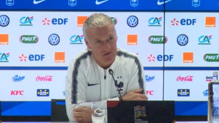 Bleus - Deschamps sur Giroud : "La concurrence lui va bien"