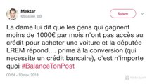 Hausse des carburants : les Twittos pas du tout convaincus par les arguments de la députée Marie Lebec dans Balance ton post !