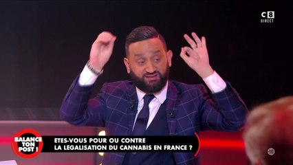 Balance ton post : un témoin sort un sachet de cannabis, Cyril Hanouna redoute la réaction du CSA