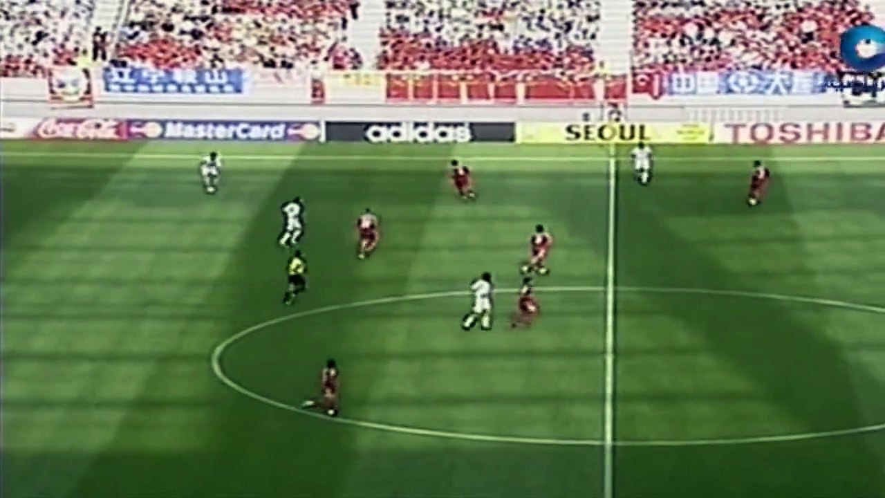الشوط الثاني مباراة تركيا و الصين 3-0 كاس العالم 2002