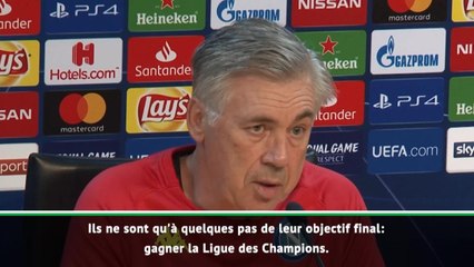 Groupe C - Ancelotti : "Le PSG est parmi les meilleurs clubs d'Europe"