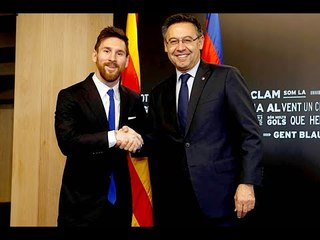 دخان قنبلة ميسي مازال يحجب الرؤية في كامب نو