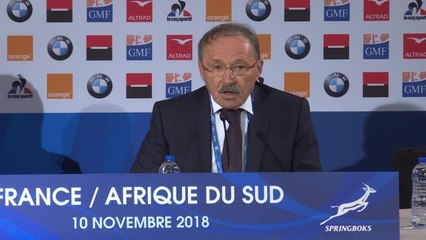 Tournée de novembre - Brunel : ''On a été au niveau des Springboks''