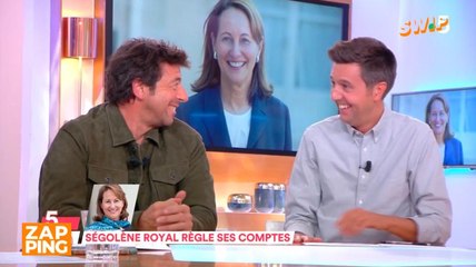 La blague de Patrick Bruel sur François Hollande provoque le fou rire des journalistes de C à vous