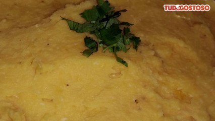 Purê de banana da terra