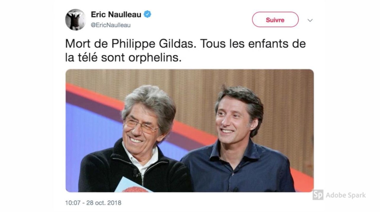 Décès de Philippe Gildas : les stars de la télé et de la radio lui rendent hommage