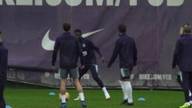 Barcelone - Dembélé tout sourire avant le Clasico