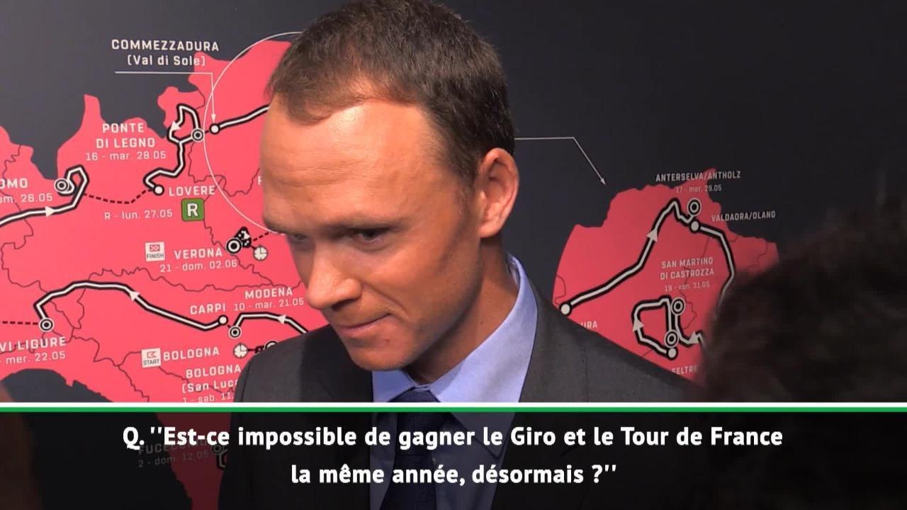 Giro - Froome pas certain de participer en 2019