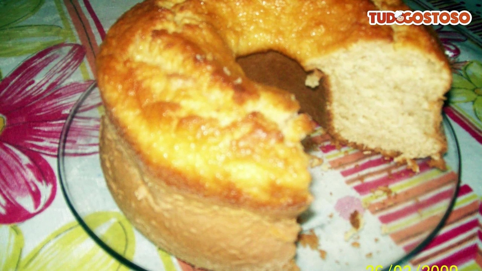 Bolo de tapioca da Bahia