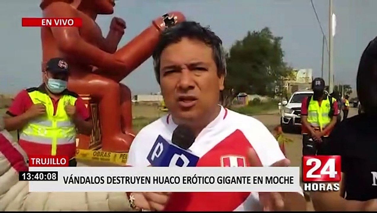 Trujillo: atentan contra el "huaco de la fertilidad", dijo alcalde de Moche