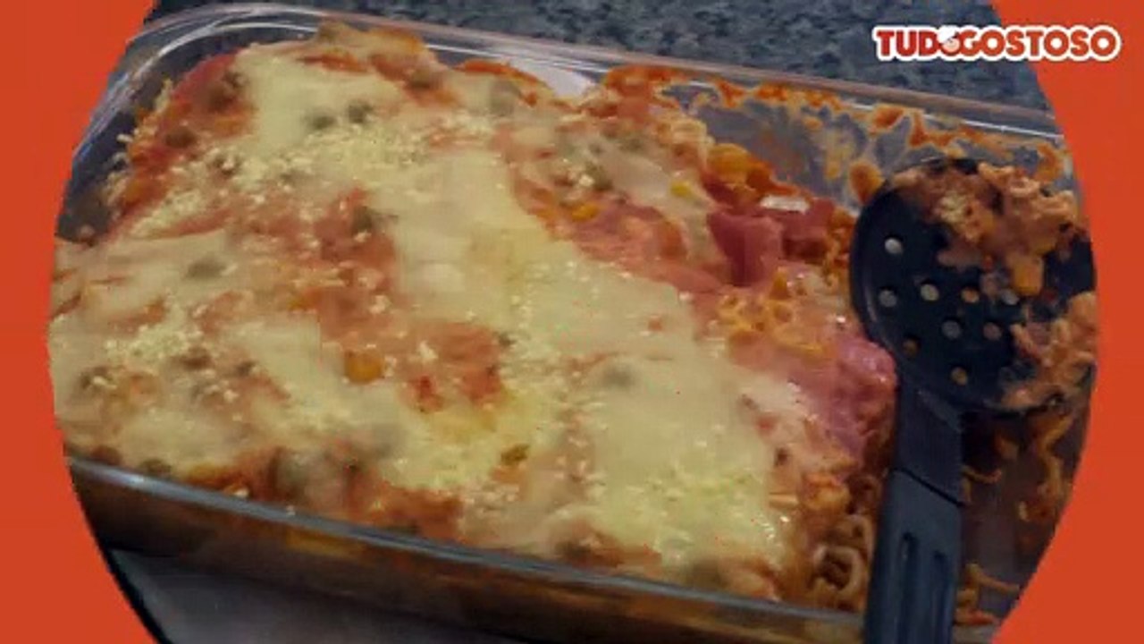 Lasanha de Miojo