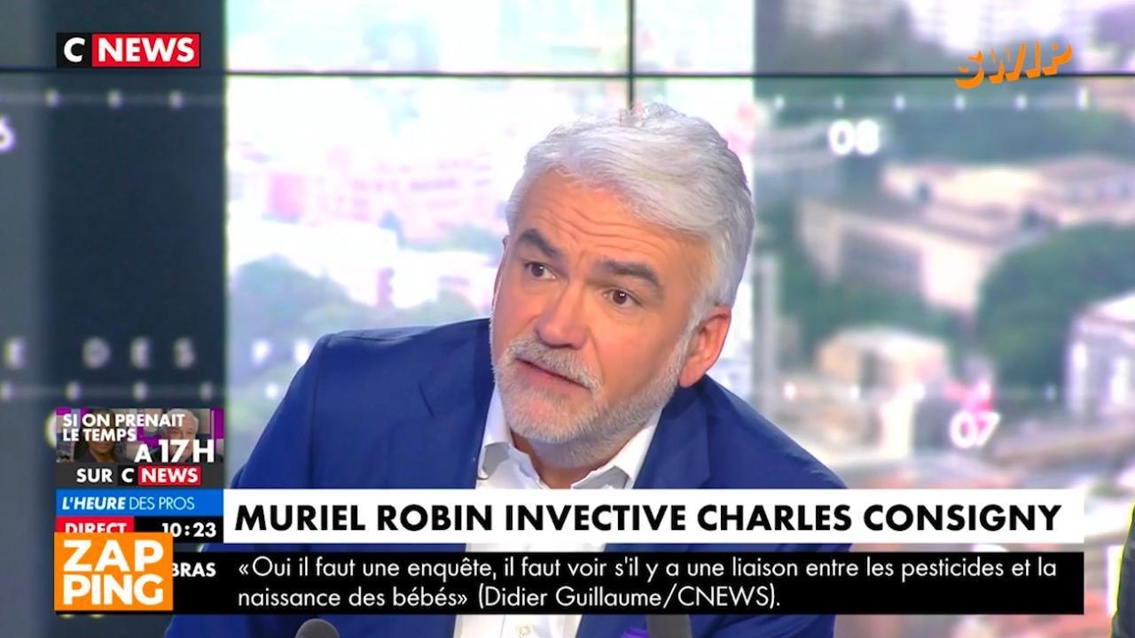 L'Heure des pros : Pascal Praud critique le comportement de Muriel Robin face à Charles Consigny dans ONPC