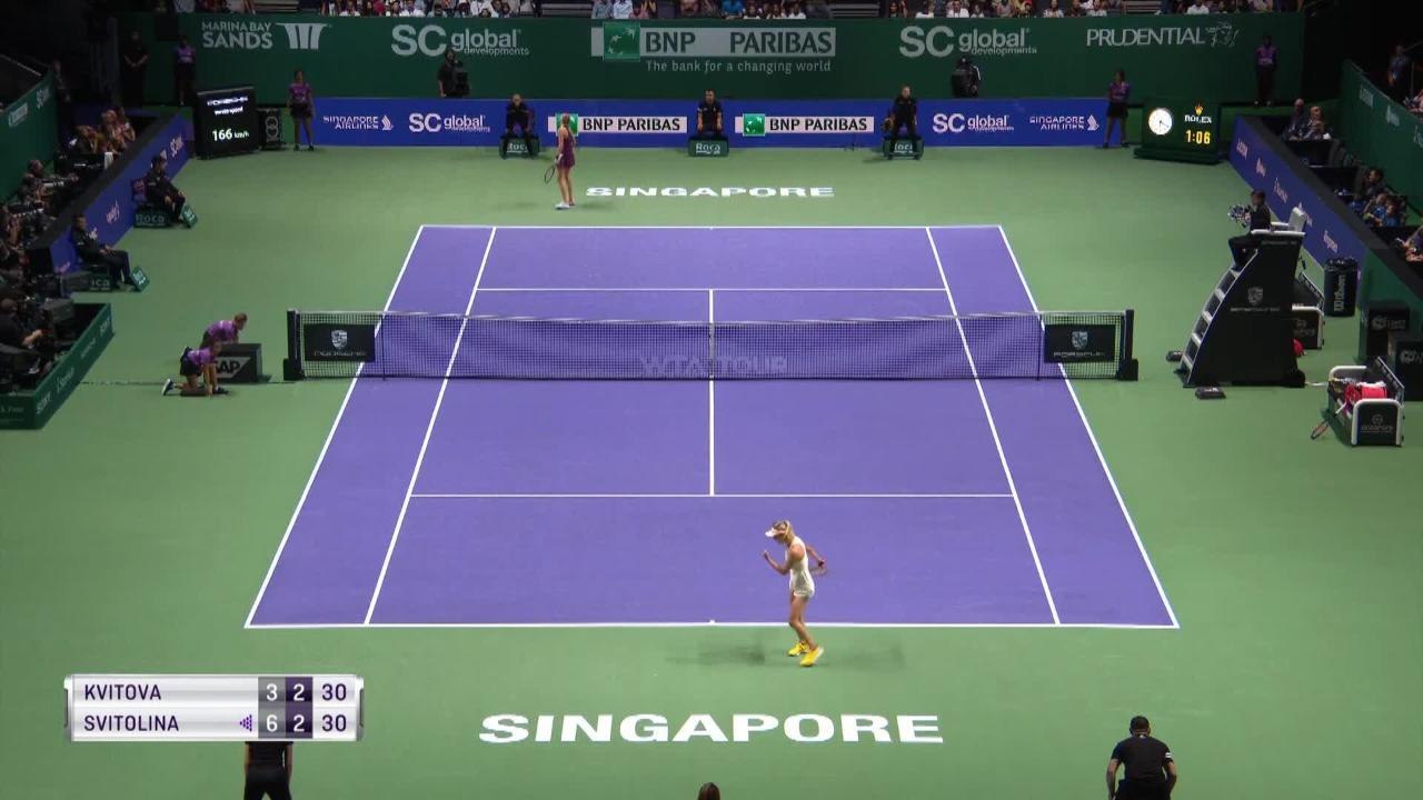 Masters - Svitolina débute bien