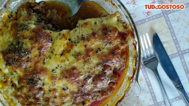 Parmegiana de carne moída