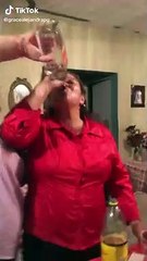 Mujer recuerda al cerdito que cenó