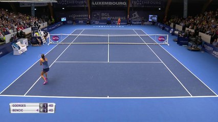 Luxembourg - Görges domine Bencic en finale