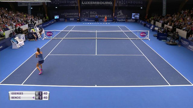 Luxembourg - Görges domine Bencic en finale