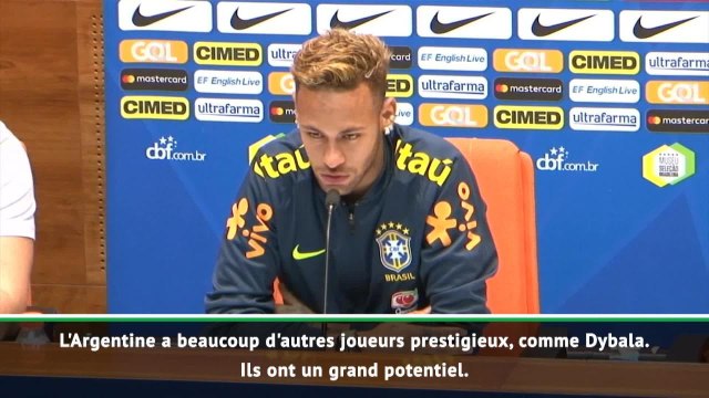 Brésil - Neymar : L'Argentine a d'autres grands joueurs que Messi
