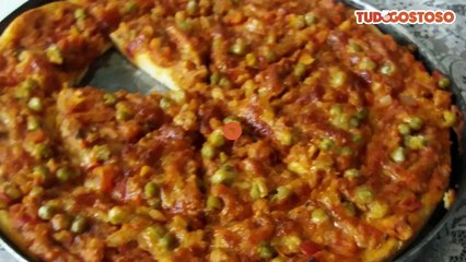 Pizza de sardinha da Ale