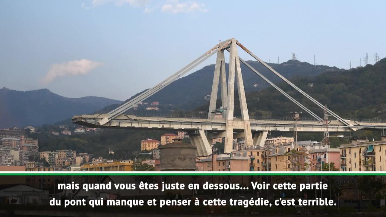 Italie - Mancini : "Quand vous arrivez au pont Morandi et que vous pensez à cette tragédie..."