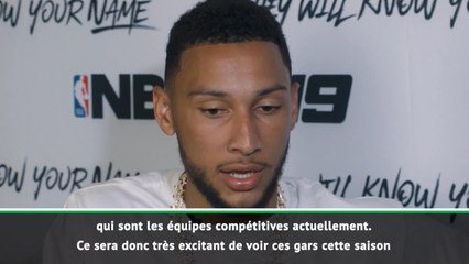76ers - Simmons : "La Conférence Est va être compétitive"