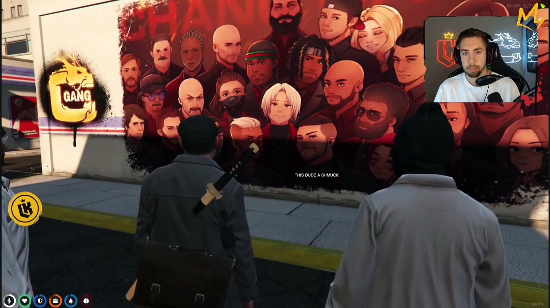Mr K reacts to new CG  fort update - Nopixel GTA RP