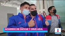 Chivas y Cruz Azul logran triple acuerdo