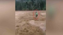 4 Pemuda yang Lakukan Aksi Terjun saat Banjir Bandang di Trenggalek Minta Maaf