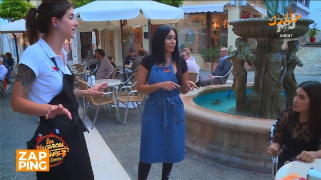 Léana s'en prend à une cliente d'un café dans Les vacances des anges 3... Le zapping télé-réalité