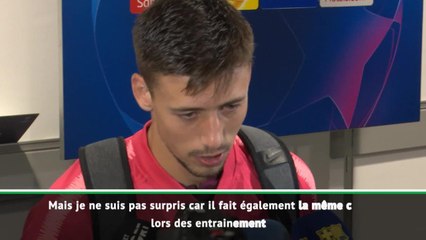 Groupe B - Lenglet : "Messi fait la même chose tous les week-ends"
