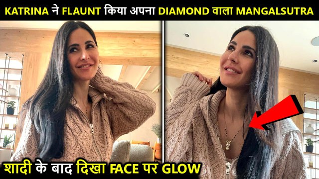 Katrina Beautifully Flaunts Her Expensive Mangalsutra, Is Badly Missing Husband Vicky Kaushal