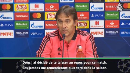 Ligue des Champions - Lopetegui : "J'ai décidé de laisser Ramos au repos"