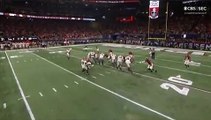 Brock Bowers against Alabama in the SEC Championship Game INT